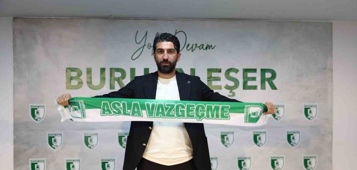 Bodrum FK, teknik sorumlu Burhan Eşer ile 2 yıllık sözleşme imzaladı