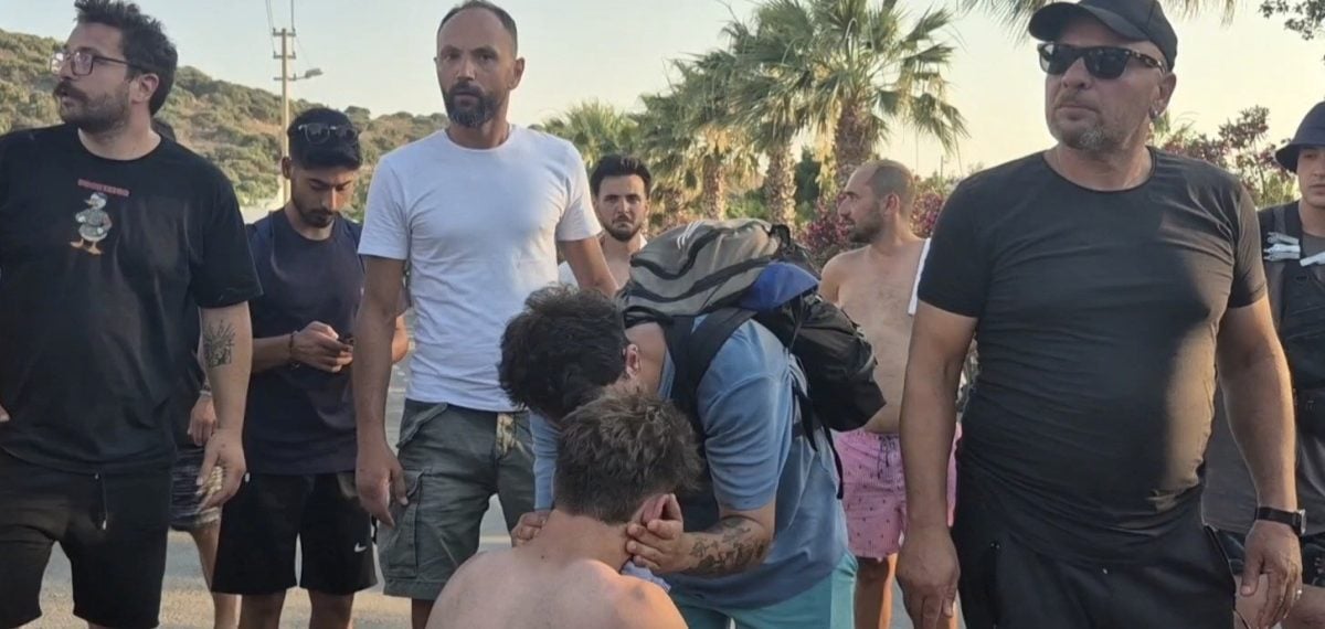 Bodrum’da market ile dizi seti çalışanları arasında çıkan kavgada bir kişi bıçakla yaralandı