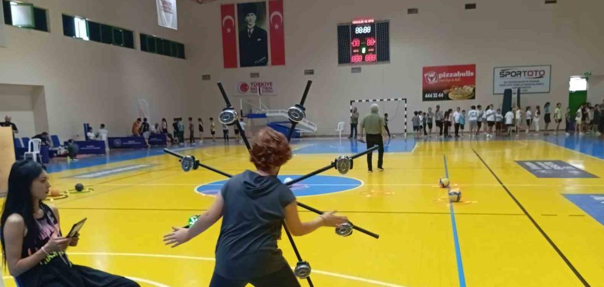 Burhaniye’de 119 Öğrenci ile Türkiye Sportif Yetenek Taraması Gerçekleştirildi