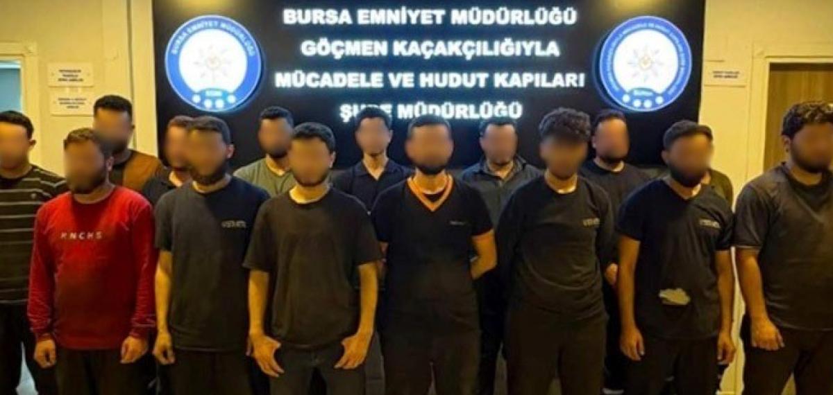 Bursa’da Kaçak Göçmen Personel Operasyonu: 2 Organizatör Yakalandı