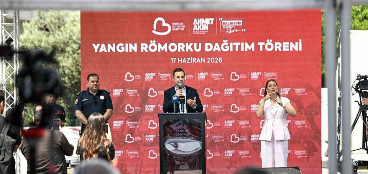 Büyükşehir’den Kırsala 50 Yeni Yangın Tankeri