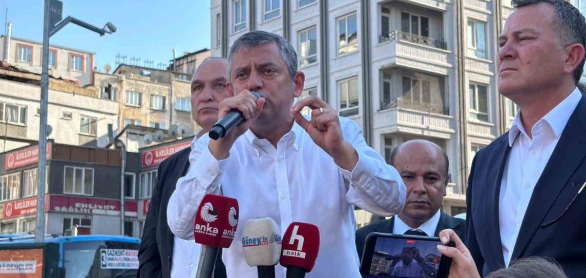 CHP Grup Başkanı Özgür Özel, Gaziantep’te esnaf ziyareti yapıp hak arayışını vurguladı