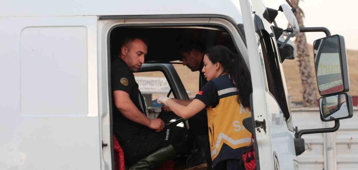 Cizre’de trafik kazası: 2 yaralı