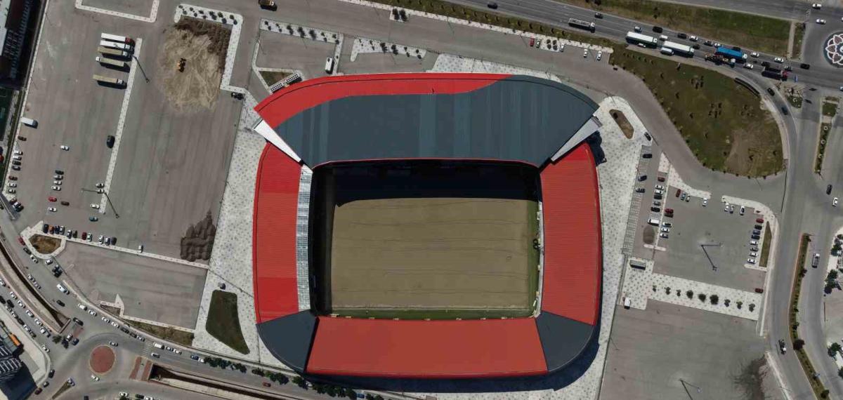 Çorum FK stadyum yenileme çalışmalarını tamamladı
