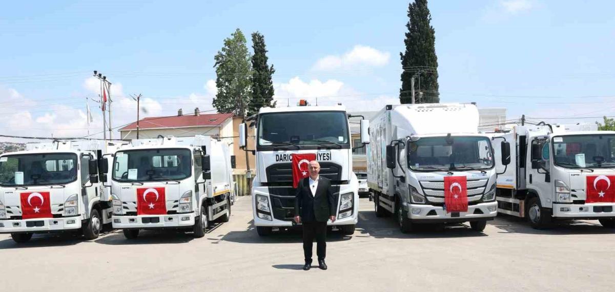 Darıca Belediyesinin Araç Filosuna 5 Yeni Hizmet Aracı Eklendi