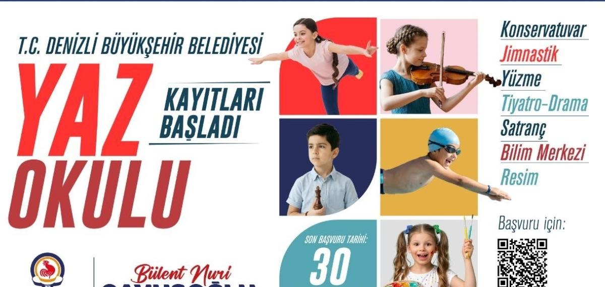 Denizli’de Yaz Okulu Kayıtları Başladı