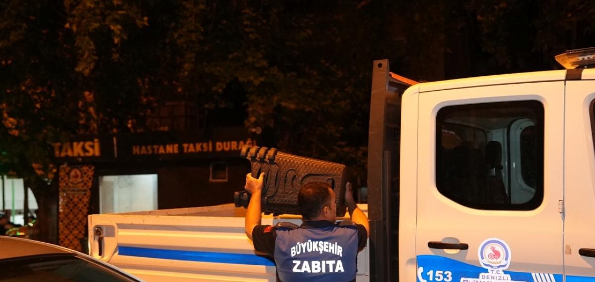 Denizli’de Zabıta Gruplarından Seyyar Satıcı Operasyonu
