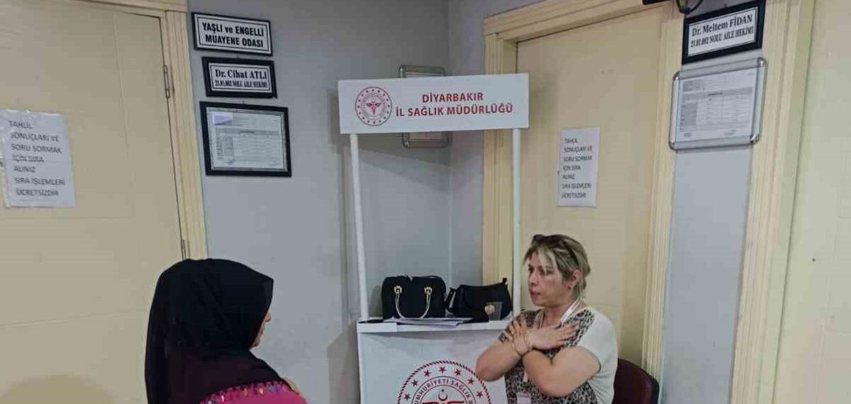 Diyarbakır’da sağlık kuruluşları hareket ölçüm standları kurdu