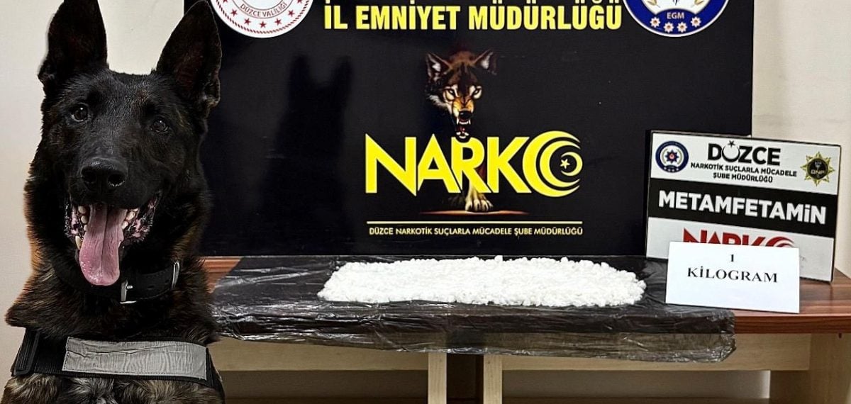 Düzce’de 1 Kilogram Metamfetamin Ele Geçirildi, 1 Kişi Tutuklandı