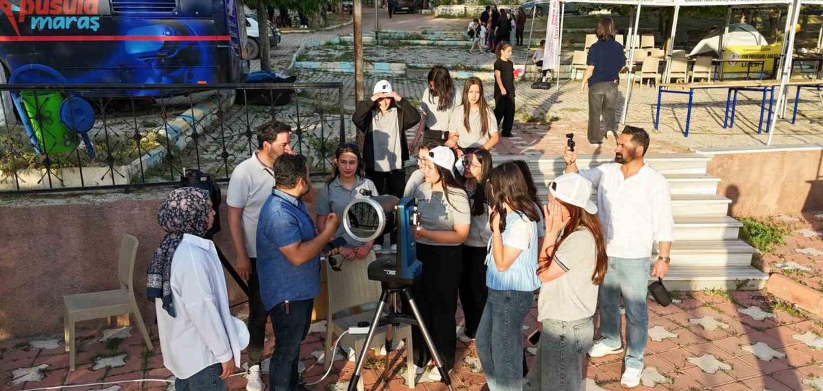 Ekinözü’nde Astronomi ve Gökyüzü Müşahede Şenliği Düzenlendi