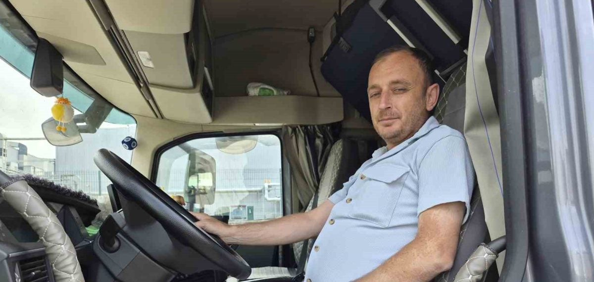 Eskişehir’de tır şoförü Fatih Kıllıoğlu: Meslek aşkı nedeniyle yollardan kopamıyorum