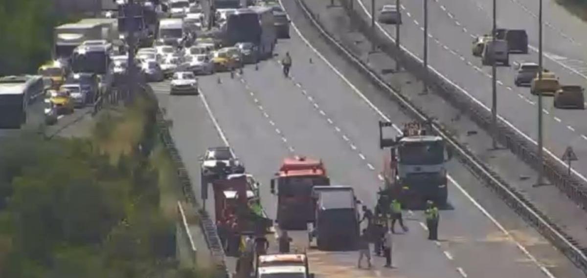 Eyüpsultan’da Zincirlime Trafik Kazası: 6 Yaralı
