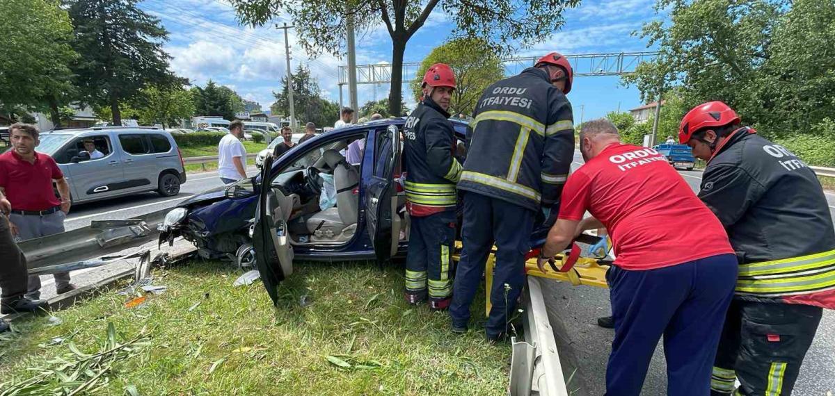 Fatsa’da Trafik Kazası: 5 Yaralı