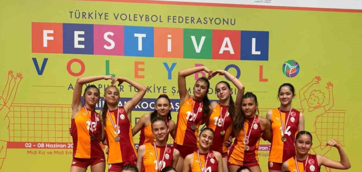 Galatasaray Midi Kızlar Türkiye Şampiyonu Finallerinde Üçüncü Olmayı Başardı: Gençlerimizin Başarıyla Sürdürdüğü Yol