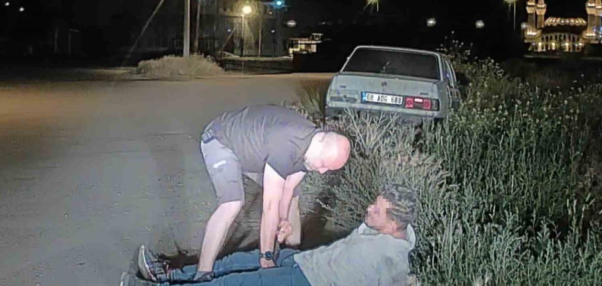 Gazeteciden Hayat Kurtaran Müdahale Kamerada
