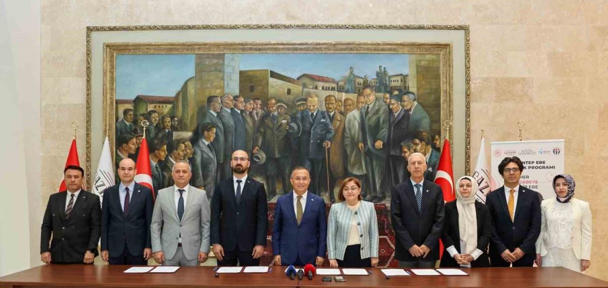 Gaziantep’te “Her Gebeye Bir Ebe” projesi için protokol imzalandı