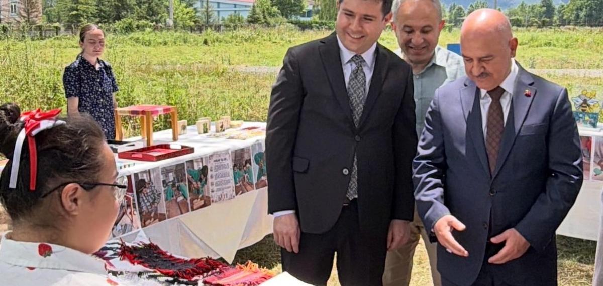 Gölyaka’da mesleki eğitim sergisi büyük ilgi gördü