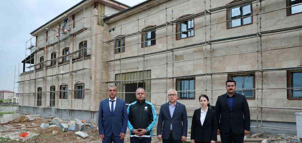 Hafik Devlet Hastanesi İnşaatında Sona Yaklaşıldı