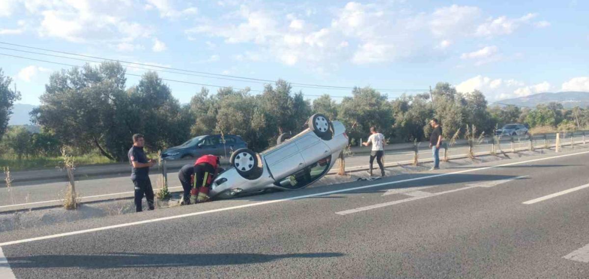 Havran Yolunda Trafik Kazası: 2 Yaralı