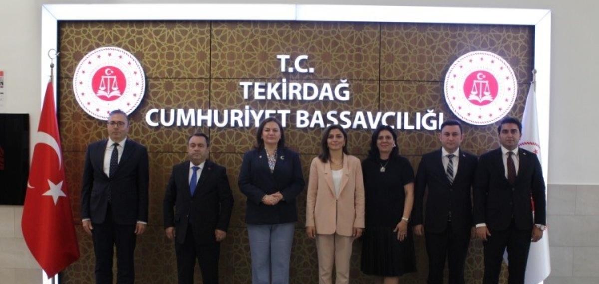 Hsk Üyesi Yurtsever, Tekirdağ’da Yargı Yöneticileriyle Buluştu