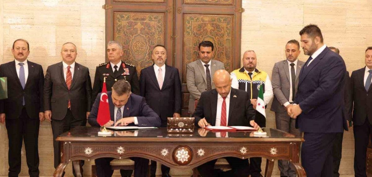 İçişleri Bakanı Çiftçi ile Suriye Afet Bakanı El-Salih arasında AFAD iş birliği mutabakatı imzalandı