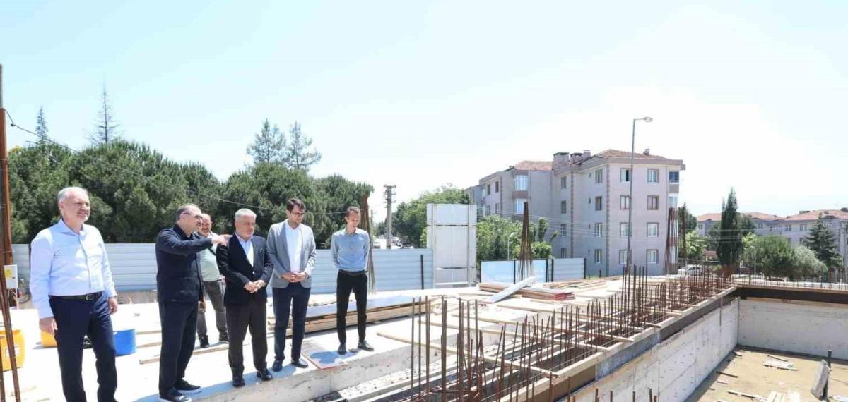 İnegöl’de Devam Eden Projeler Yerinde İncelendi