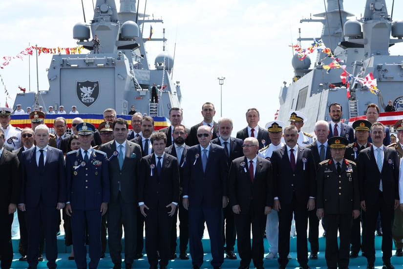 Istanbul Naval Shipyard Command Held Ship Delivery Ceremony