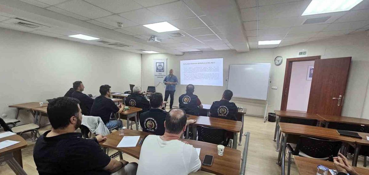 İtfaiye Personeline Patlamadan Korunma Eğitimi