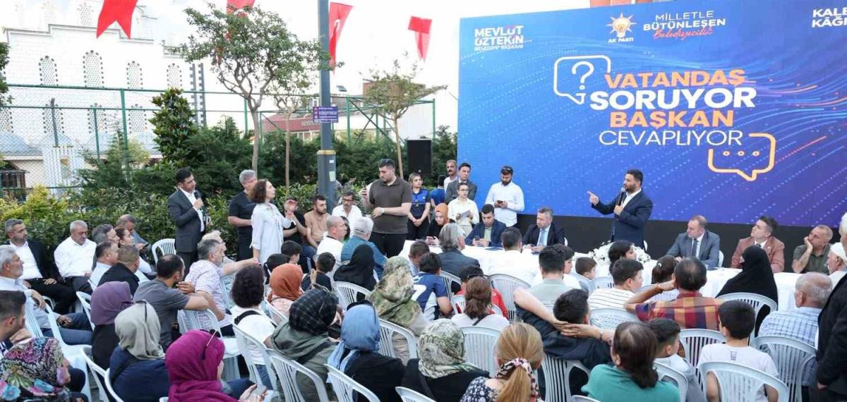 Kağıthane’de Vatandaşların Söz Aldığı Programda Hizmetler ve Yeni Projeler Masaya Yatırıldı