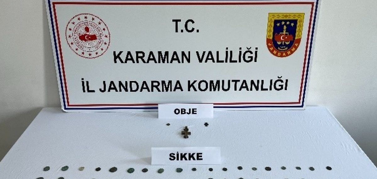 Karaman İl Jandarma’sından operasyon: tarihi eser ve kaçak ürünlere el konuldu, 7 kişi tutuklandı