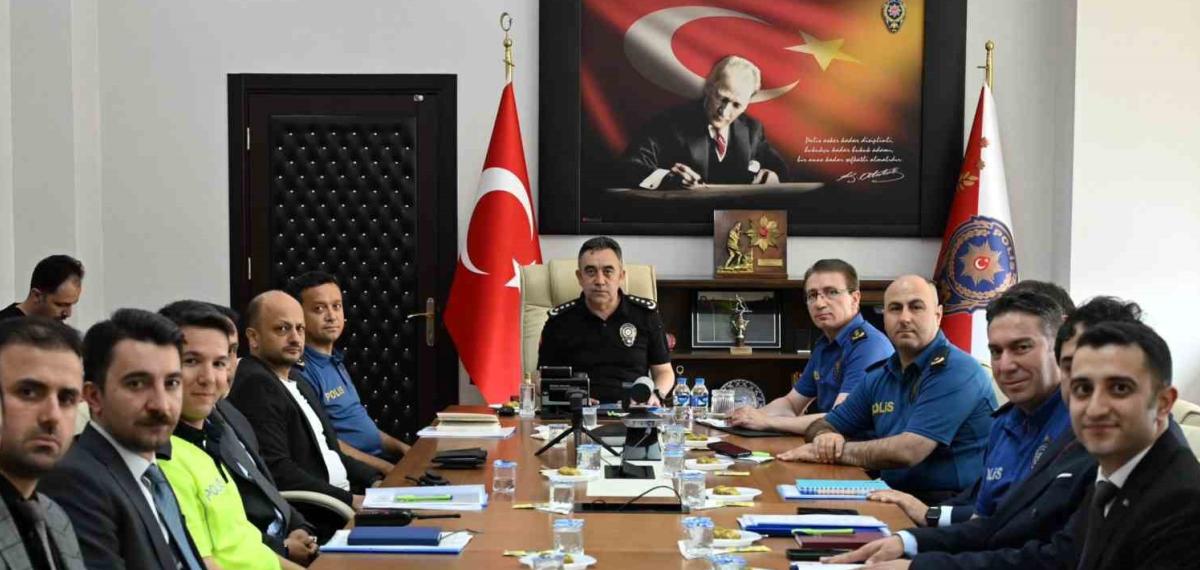 Kars İl Emniyet Müdürlüğü 2026 YKS ve NATO Zirvesi Güvenlik Değerlendirme Toplantısı