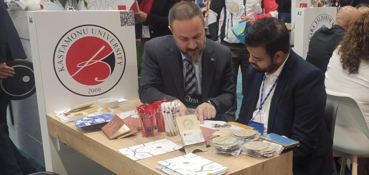 Kastamonu Üniversitesi Nafsa 2026’da Yeni Memleketler arası İş Birliklerine İmza Attı