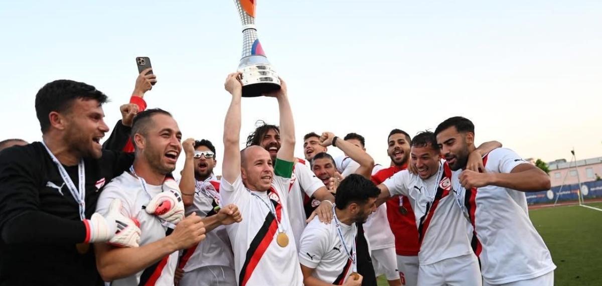 KKTC Milli Futbol Takımı, Padania’yı 6-1 Yenerek Conıfa Avrupa Şampiyonu Oldu