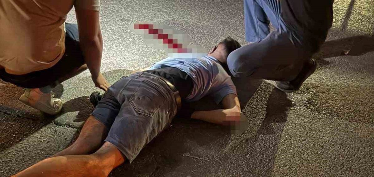 Kocaeli Körfez’de motosikletin yola çıkan yayaya çarpması sonucu sürücü ve yaya ağır yaralandı