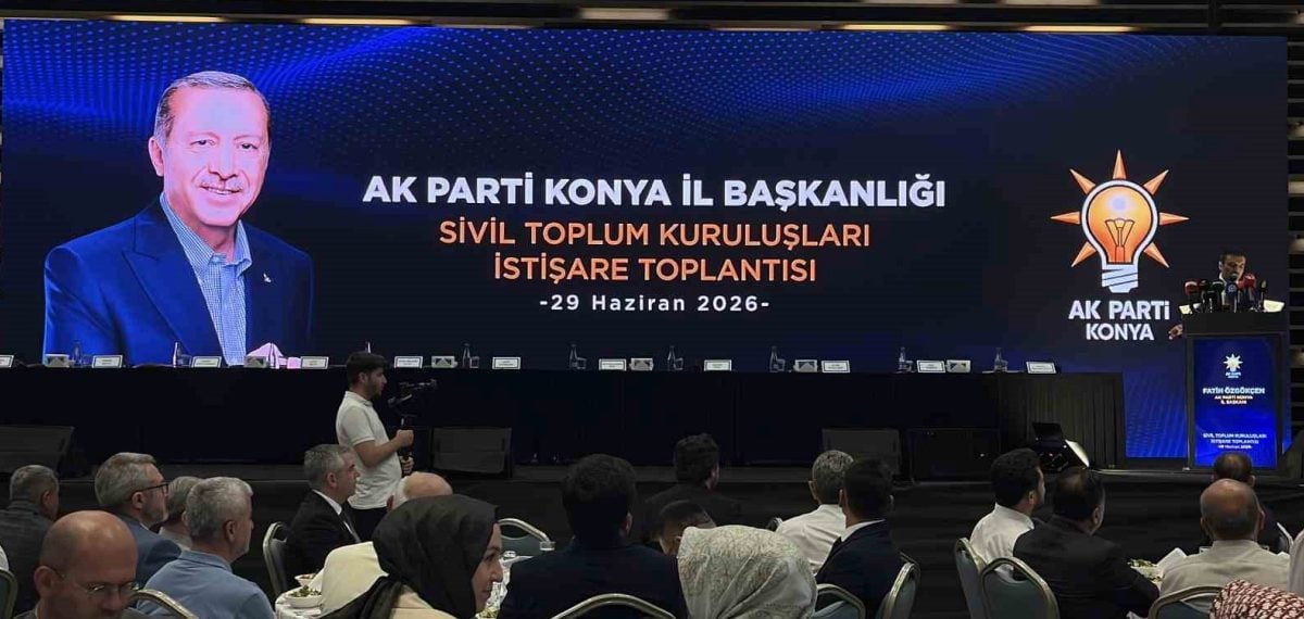 Konya’da AK Parti İl Başkanlığı ile STK’ların istişare toplantısı yapıldı