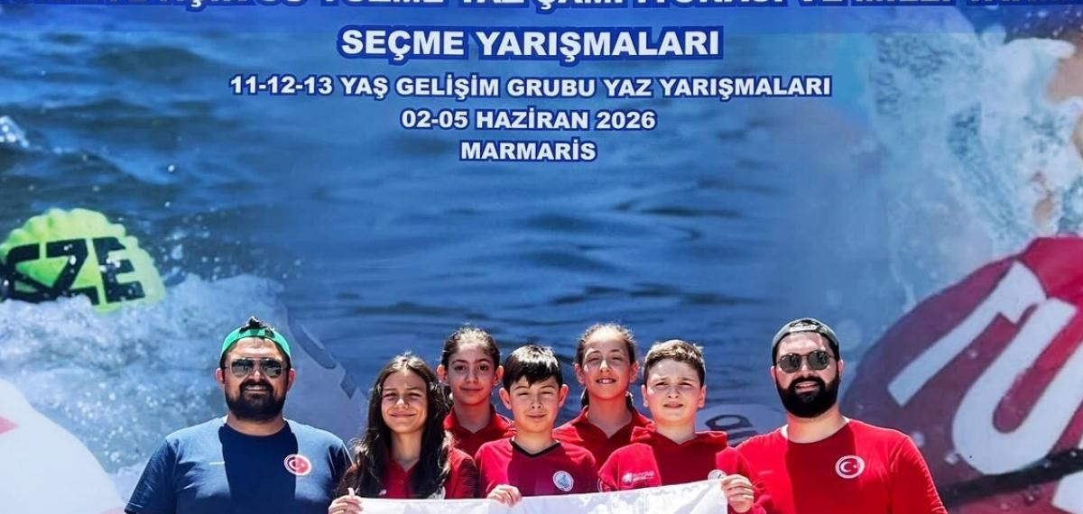 Körfezli Yüzücülerden Milli Takım Başarısı