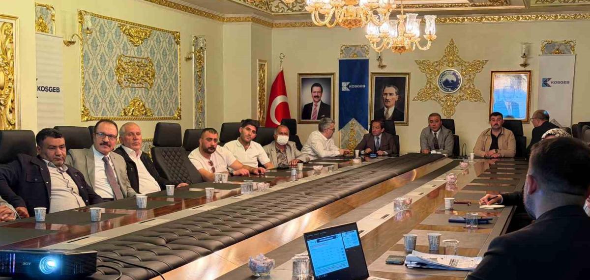 Kosgeb Takviye Programları Ağrı’da Tanıtıldı