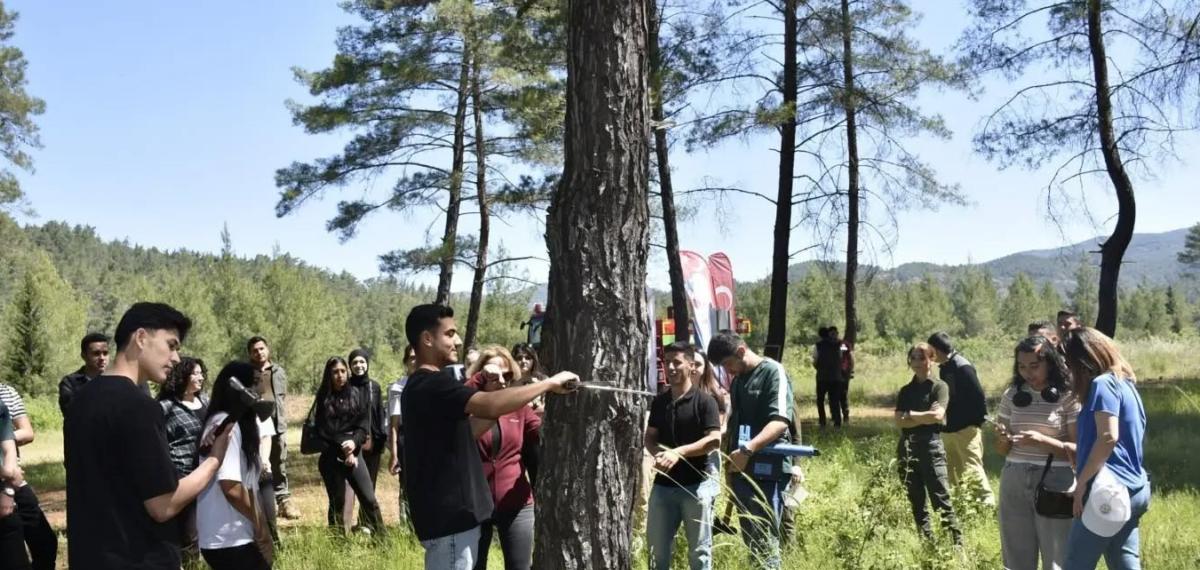 Köyceğiz’de ormancılık alanında uygulamalı eğitimler gerçekleştirildi