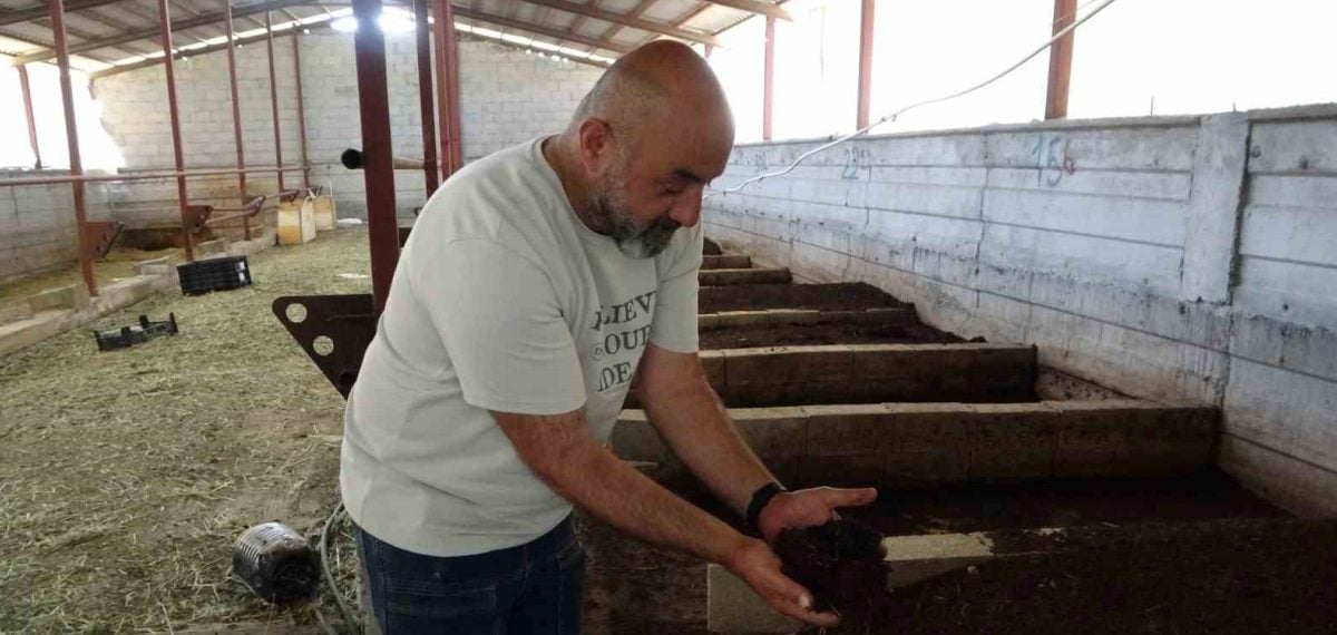 Malatya’da organik gübre üretimi yapan Serkan Doğan açıkladı