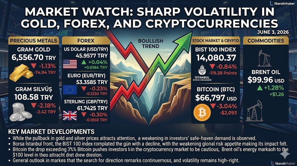 Market Update: Sharp Volatility in Gold, FX, and Crypto Markets