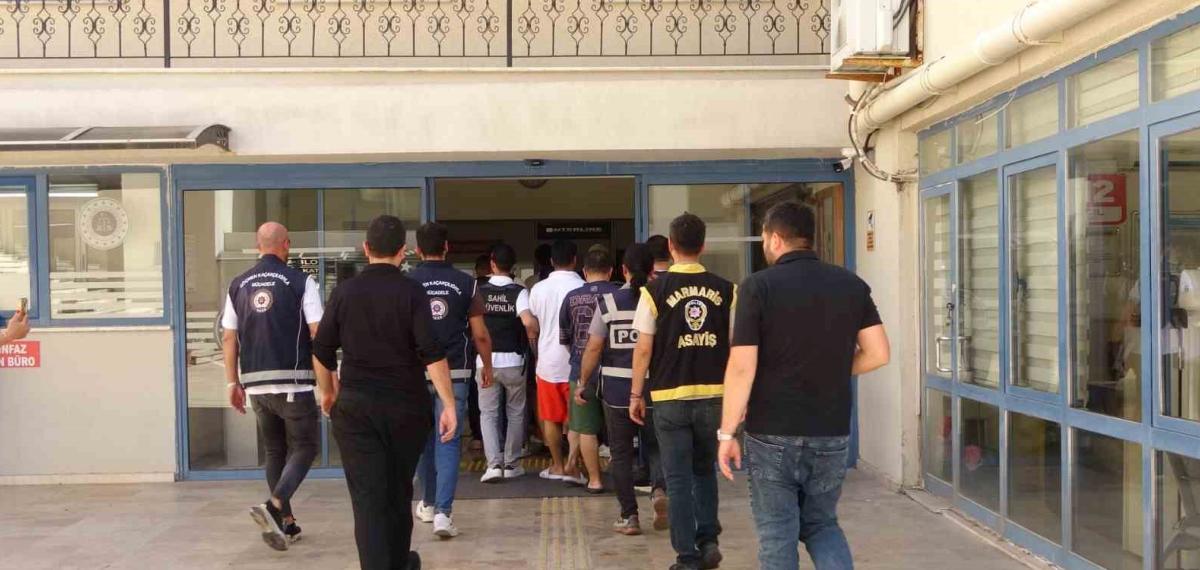 Marmaris’te Göçmen Kaçakçılığı Operasyonu: 7 Şüpheli Adliyeye Sevk Edildi
