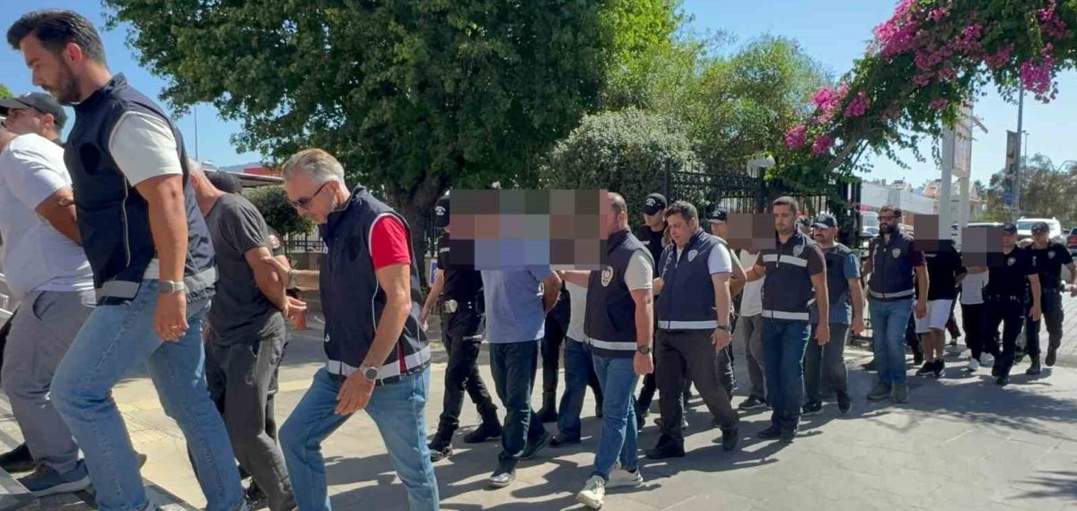 Muğla Fethiye merkezli göçmen kaçakçılığı operasyonunda 9 şüpheli tutuklandı
