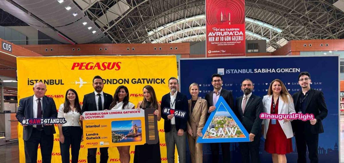 Sabiha Gökçen’in Londra Ağı Gatwick ile Genişliyor