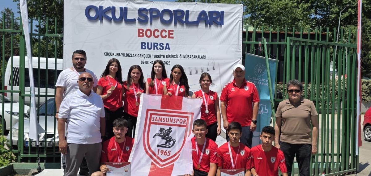 Şadiye Muzaffer Turhan Anadolu Lisesi Genç Kızları Üst Üste Türkiye Bocce Şampiyonu