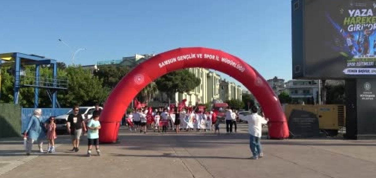 Samsun’da Gençlik ve Spor Bakanlığı Yaz Okulları ile Engelsiz Spor Okulları açılışı yapıldı