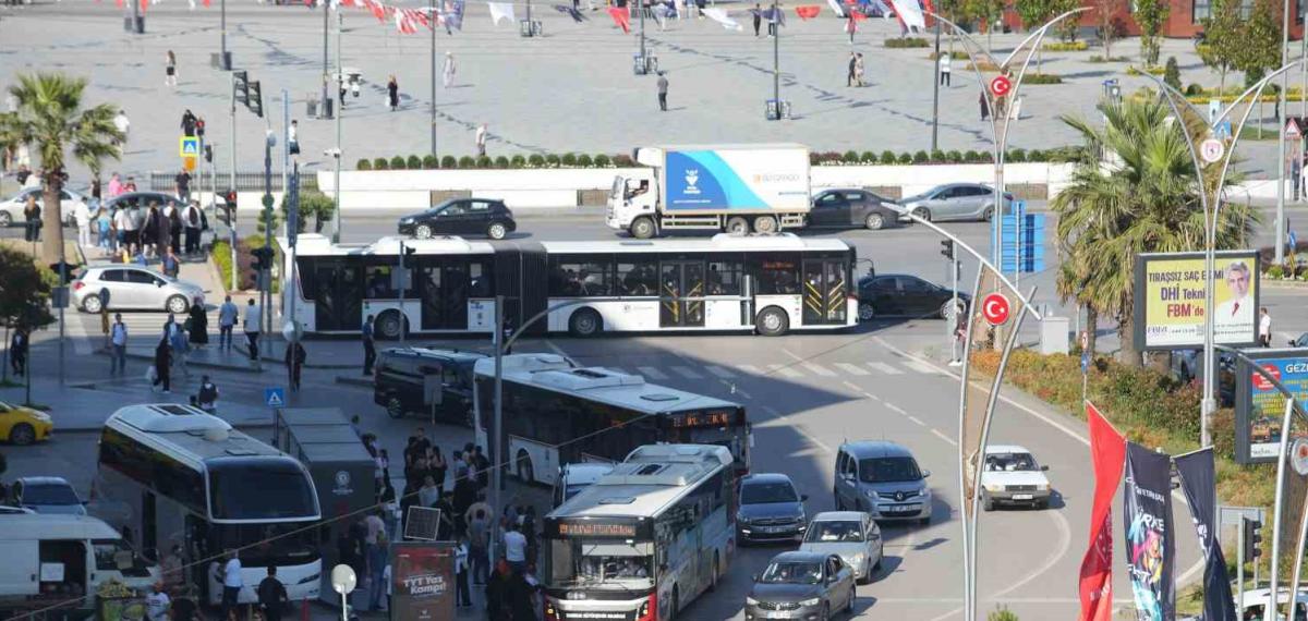 Samsun’da Motorlu Kara Taşıtları Bir Yılda 37 Bin Arttı