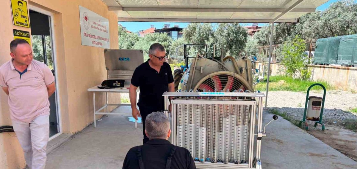 Sarıgöl’de açılan Zirai Mücadele Alet ve Makineleri Test İstasyonu pestisit riskini azaltmayı hedefliyor