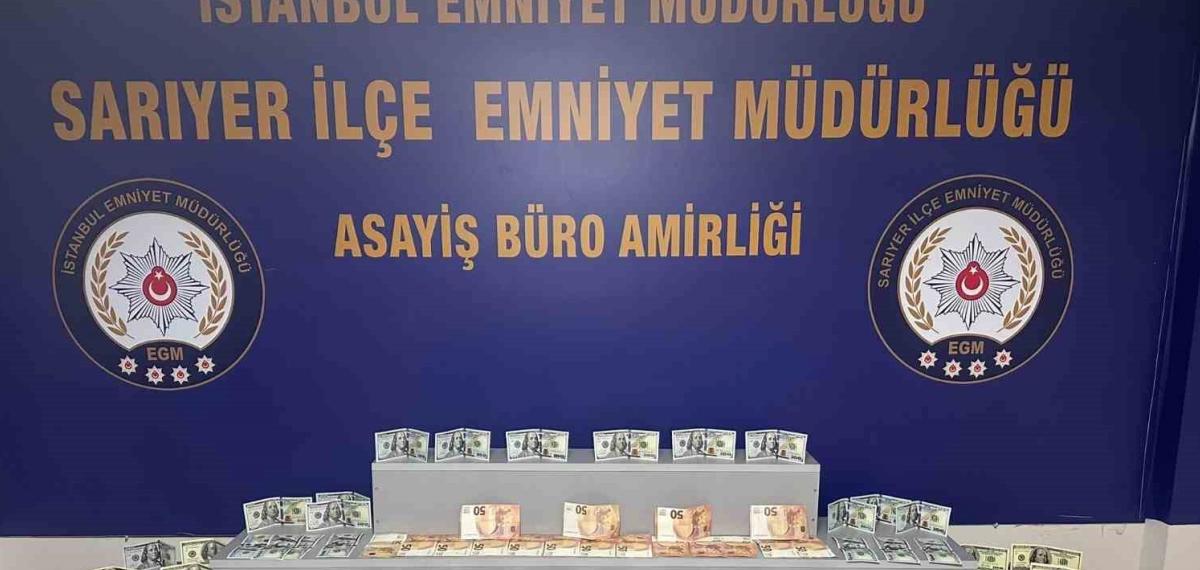Sarıyer’de Bir Avm’de 1 Milyon TL’lik Sahte Dolar Bozdurmaya Çalışan Şahıs Yakalandı