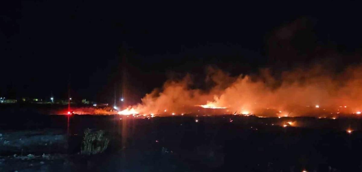 Şarköy Mahallesi’nde Örtü Yangını: Müdahale Süreci ve Bölgesel Etkiler