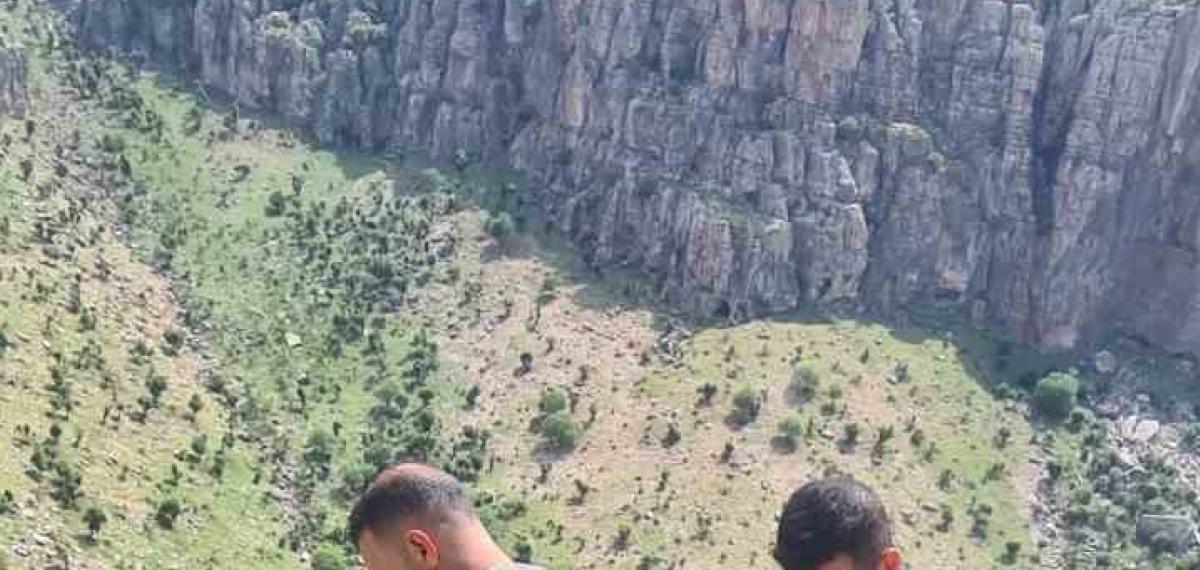 Siirt’te Mahsur Kalan Keçi İçin Seferber Oldular: Erkut Ekipleri 8 Günlük Esareti Bitirdi